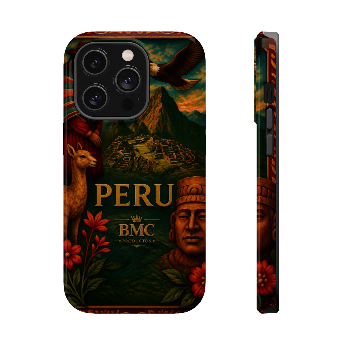 "Peru: Mysticism, History, and Eternal Wonders Reinforced Magnetic Case 🏔️🦙🛕"