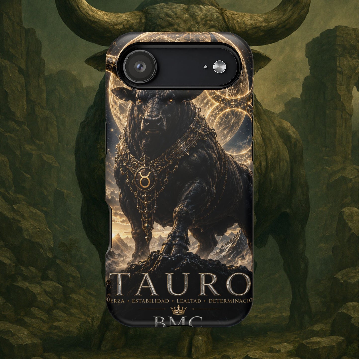 "Funda Magnética Reforzada♉ Tauro — Fuerza silenciosa de la tierra"
