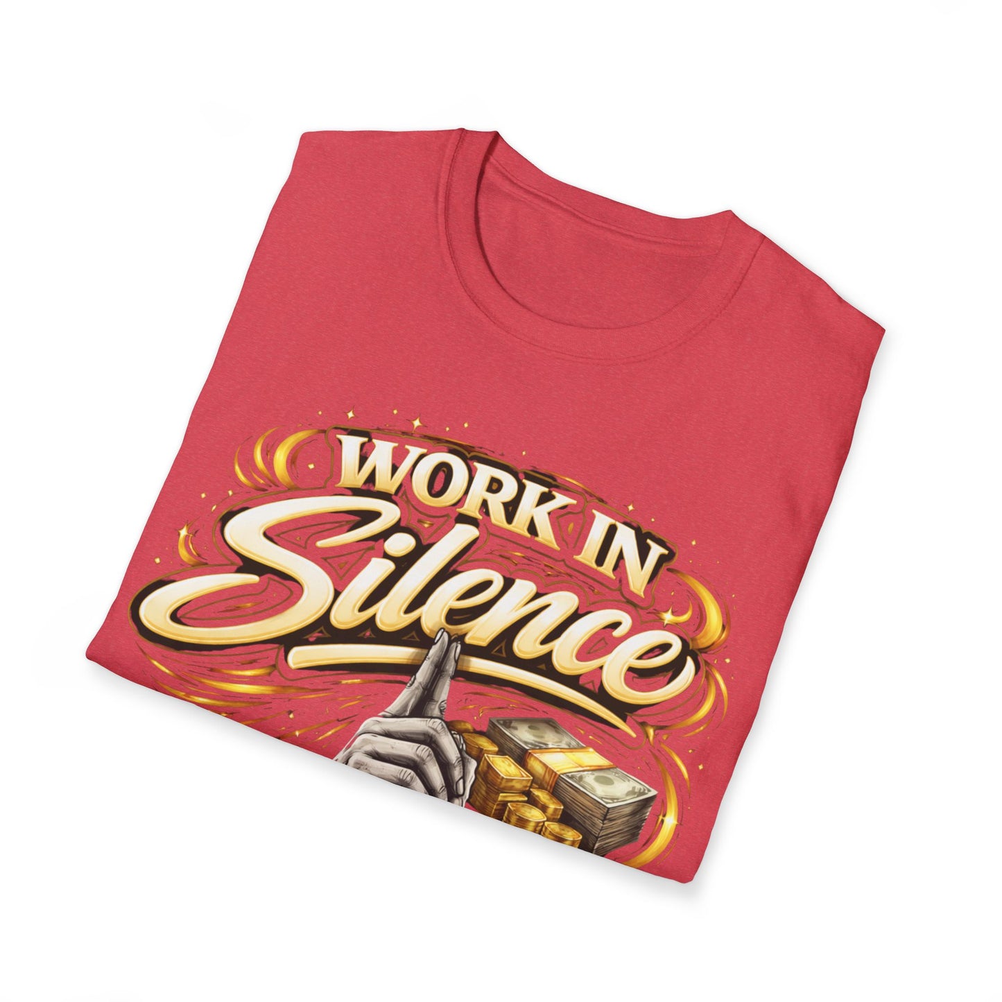 "Camiseta Work in silence 🔥"