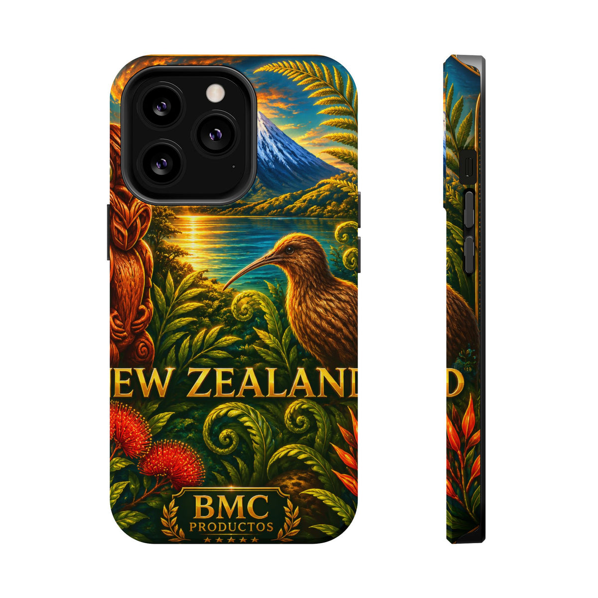 "New Zealand Reinforced Magnetic Case🏞️ – A paradise of nature and adventure"