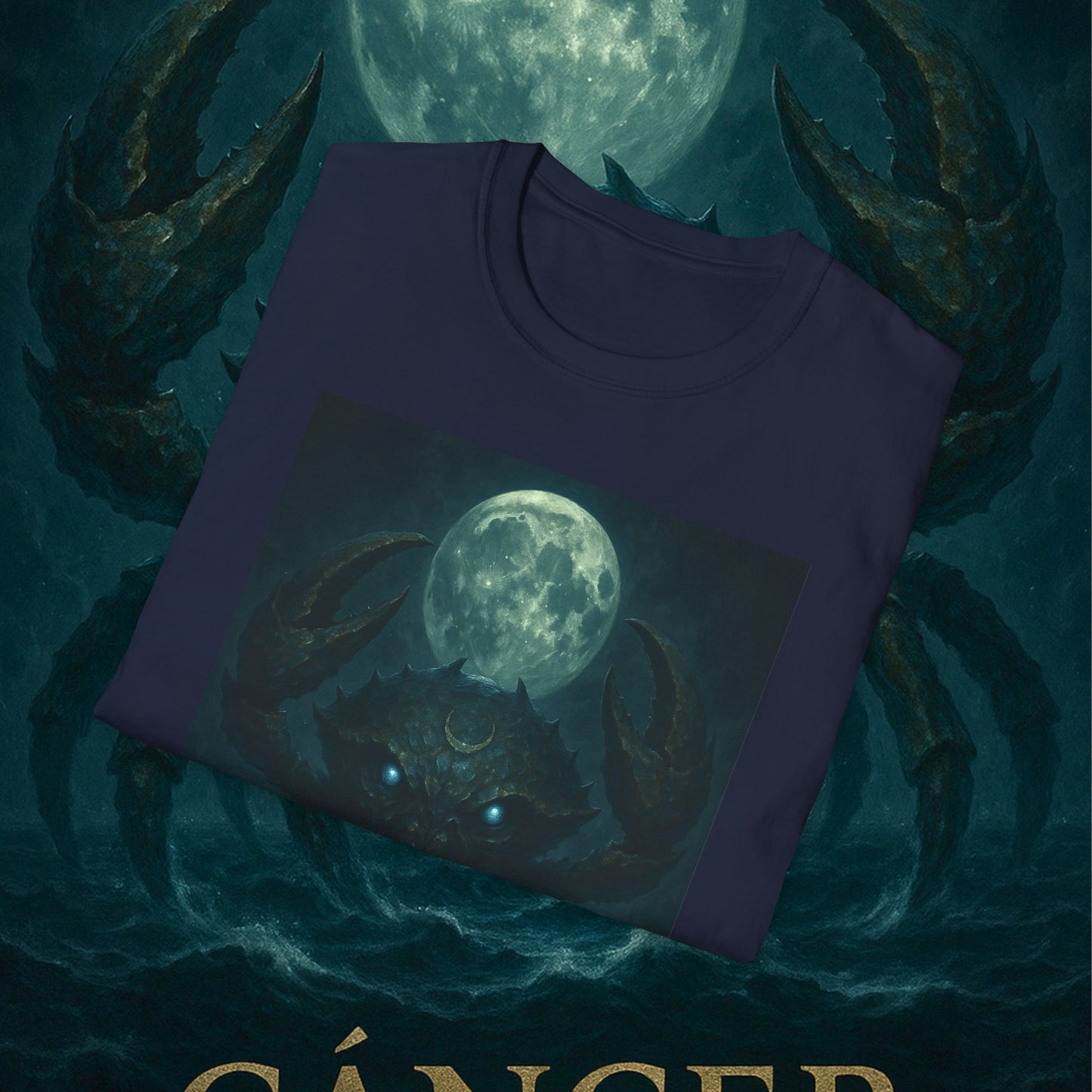 "Camiseta ♋ Cáncer — Guardián de las profundidades"