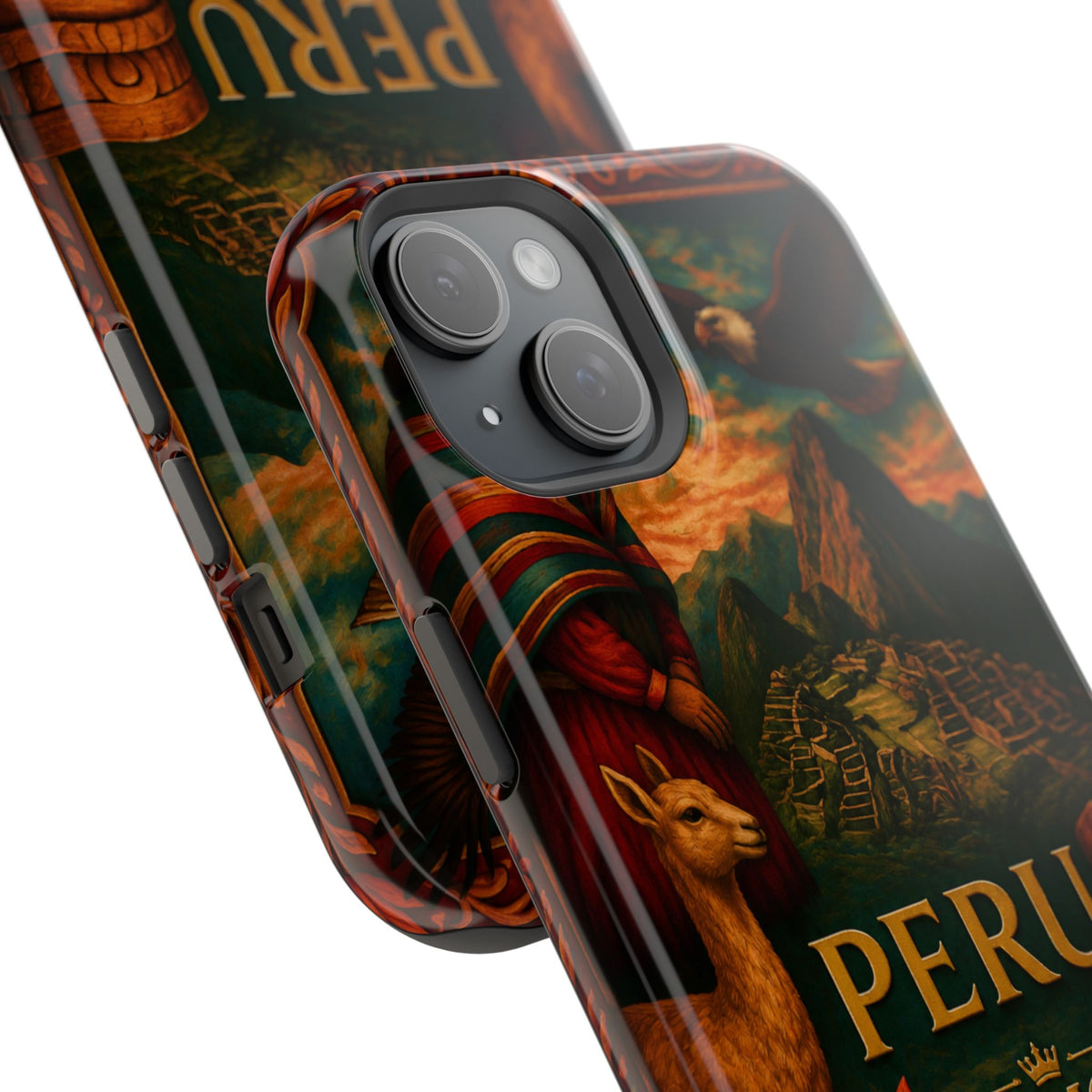 "Peru: Mysticism, History, and Eternal Wonders Reinforced Magnetic Case 🏔️🦙🛕"