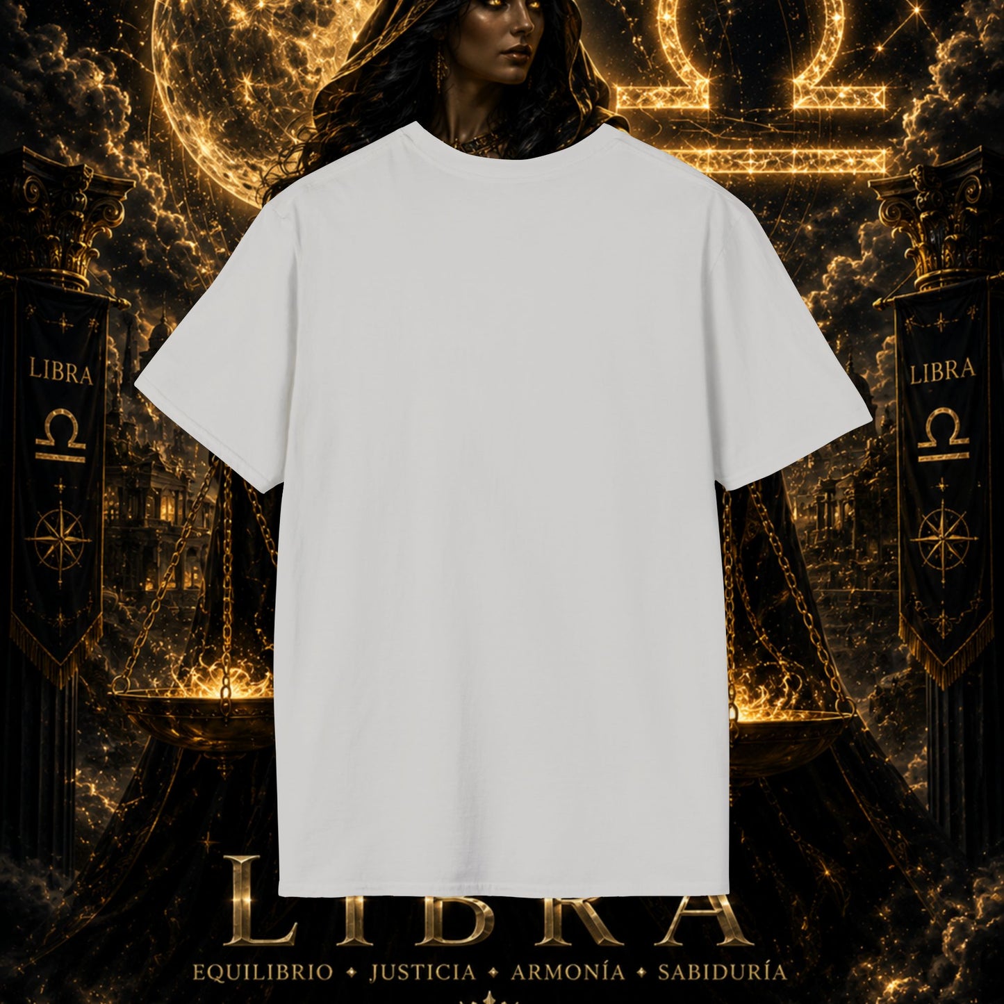 "Camiseta LIBRA – La Guardiana del Equilibrio"