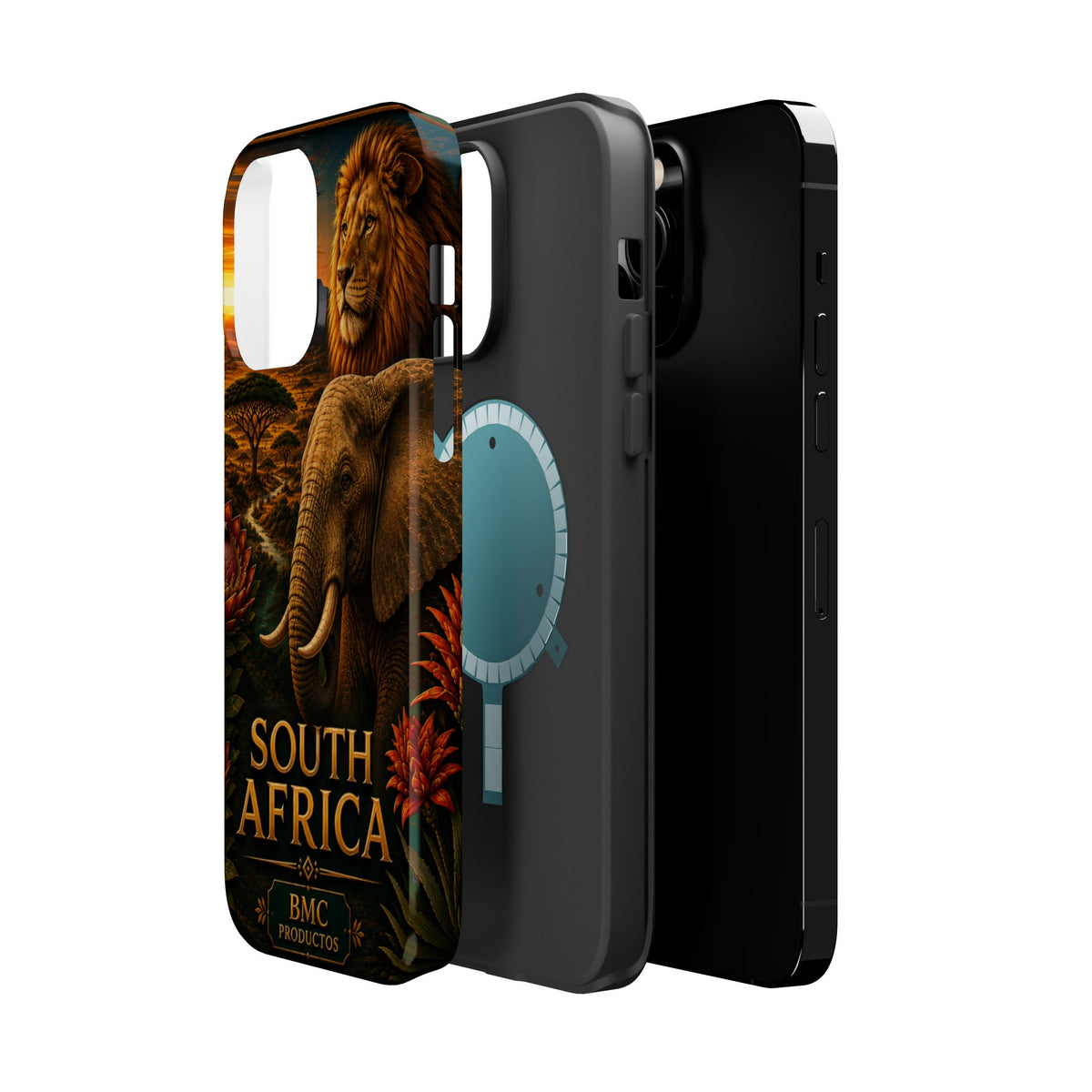 "Reinforced Magnetic Case South Africa 🌍 – A world of adventure and diversity"
