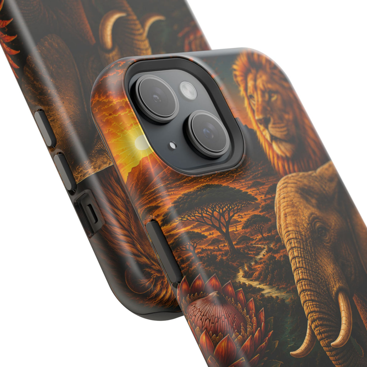 "Reinforced Magnetic Case South Africa 🌍 – A world of adventure and diversity"