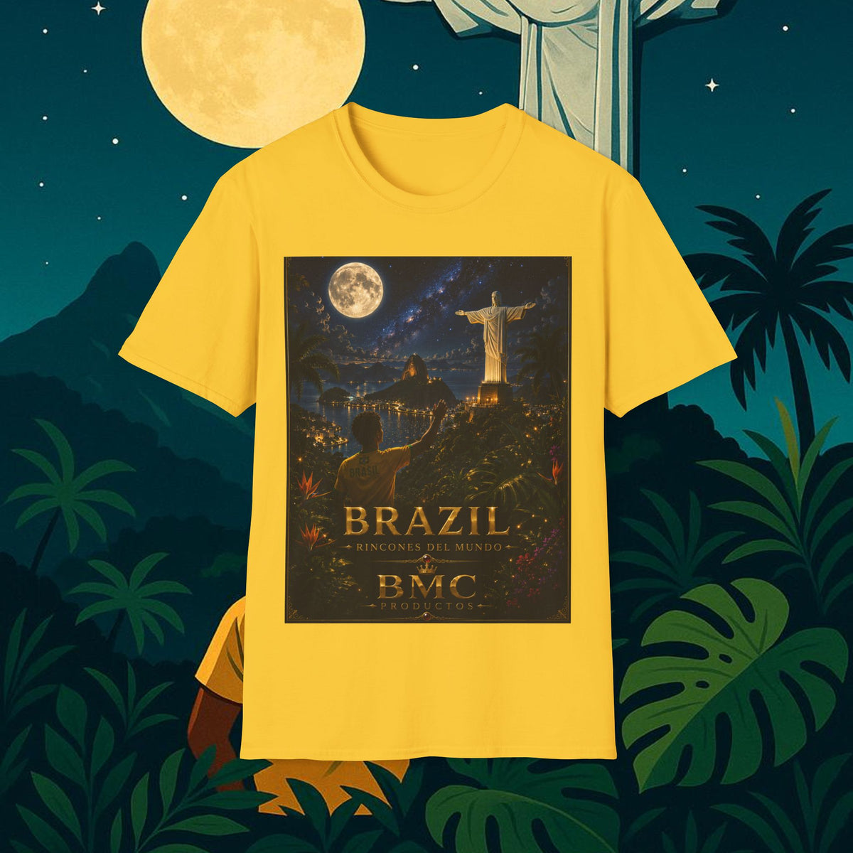 "Camiseta Brasil: Ritmo, Naturaleza y Alegría Infinita 🎶🌴🏖️"