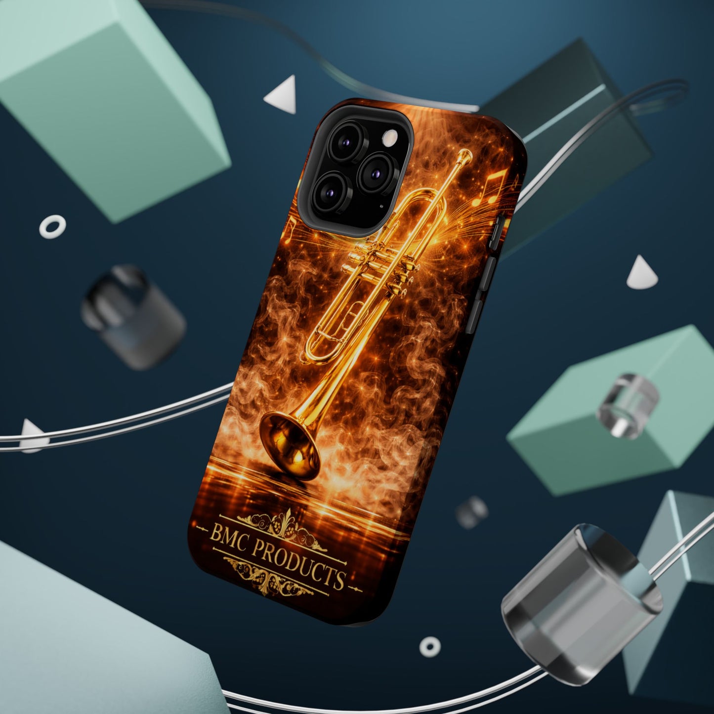 "Funda Magnética Reforzada Magnética Reforzada trompeta 🎺🔥Donde hay fuego, hay música.”