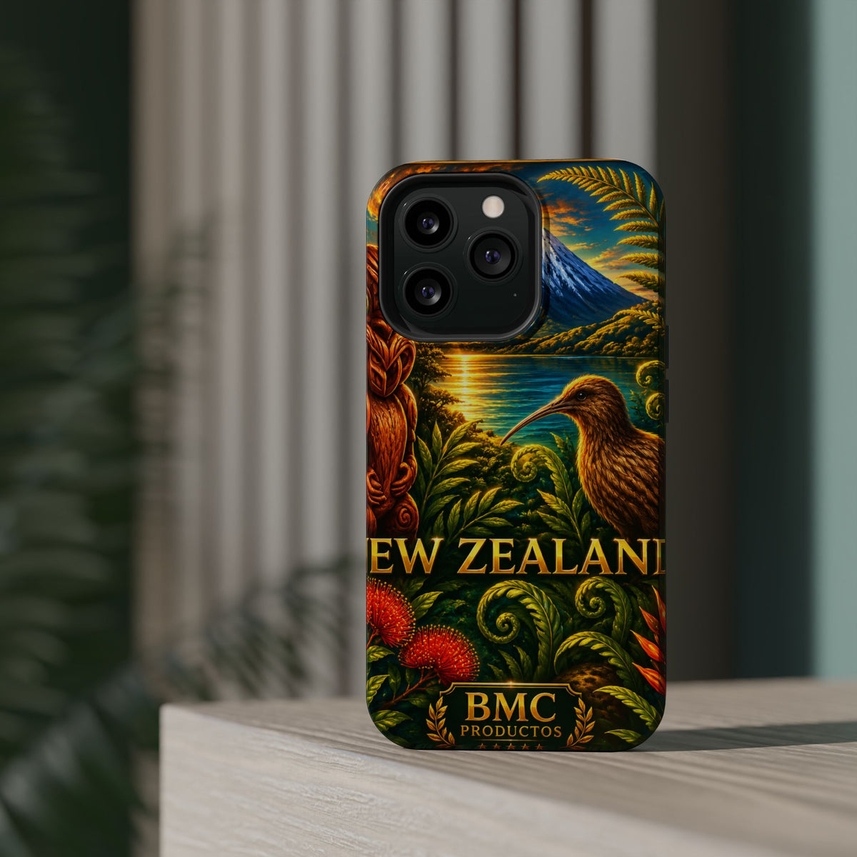"New Zealand Reinforced Magnetic Case🏞️ – A paradise of nature and adventure"