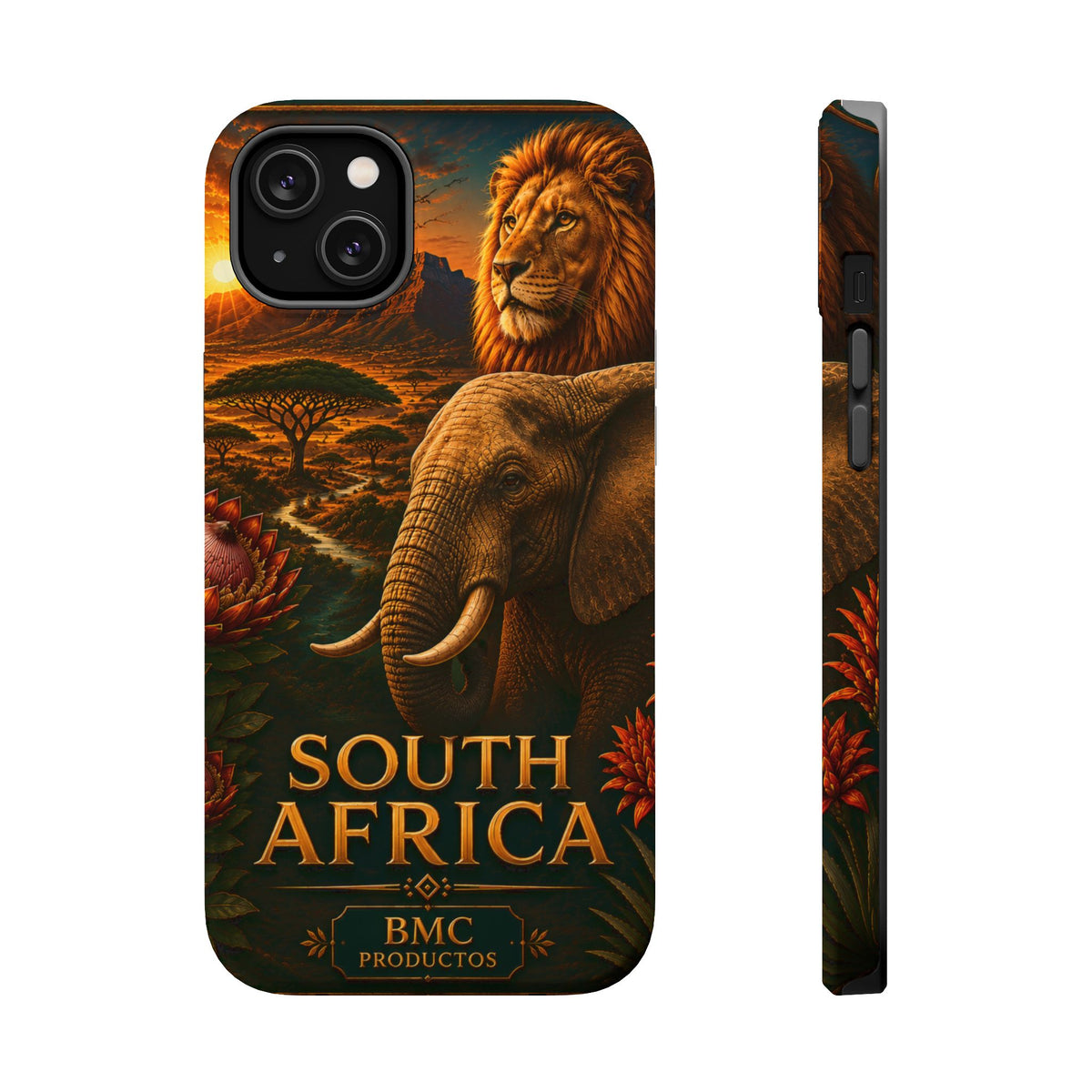 "Reinforced Magnetic Case South Africa 🌍 – A world of adventure and diversity"