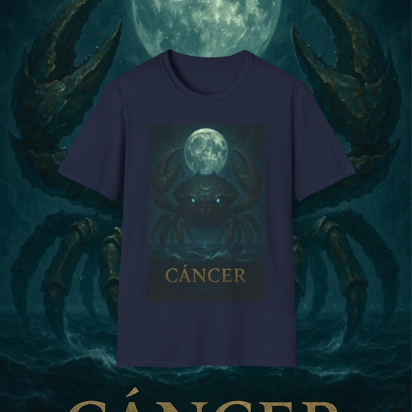 "Camiseta ♋ Cáncer — Guardián de las profundidades"