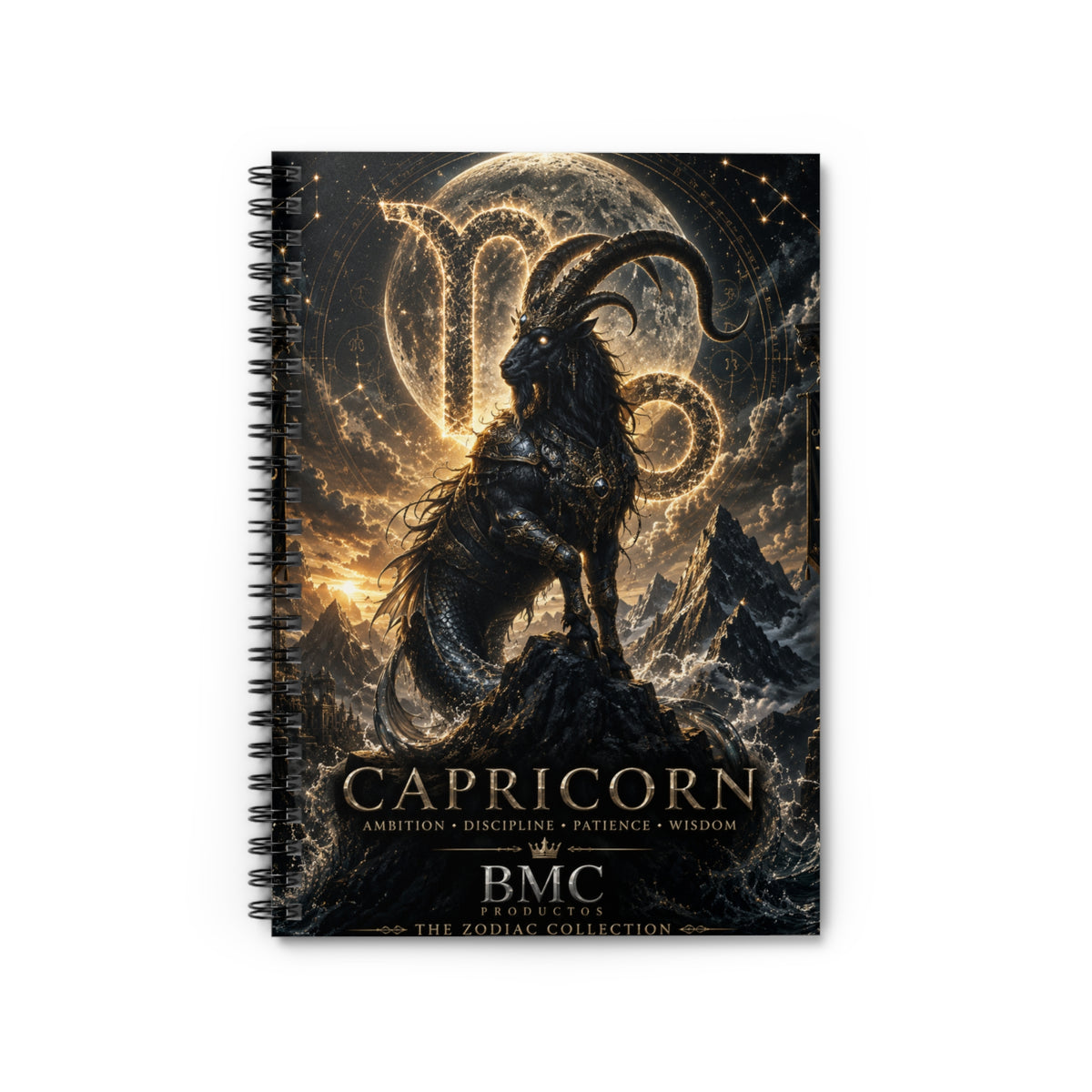 "libreta ♑ Capricornio – El Guardián de las Cumbres"