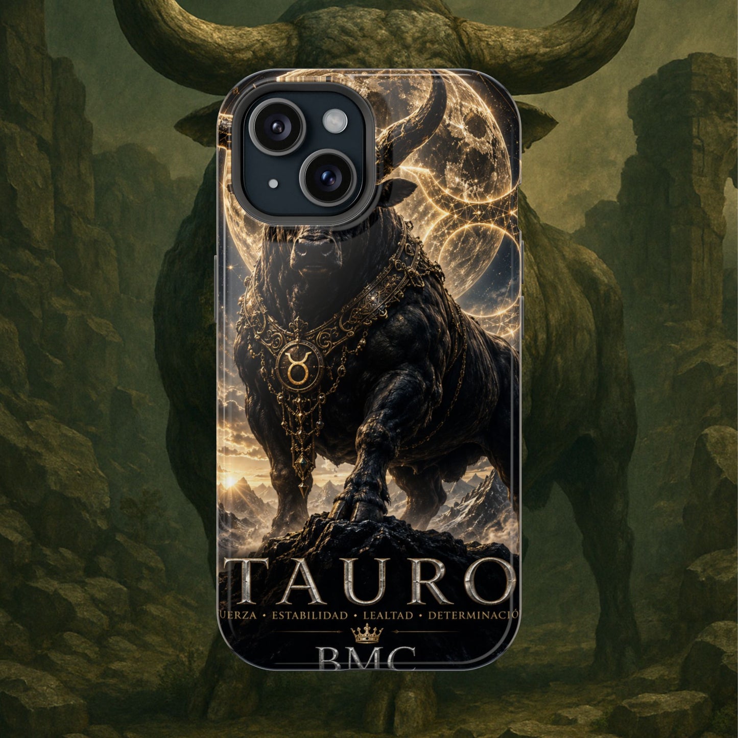 "Funda Magnética Reforzada♉ Tauro — Fuerza silenciosa de la tierra"