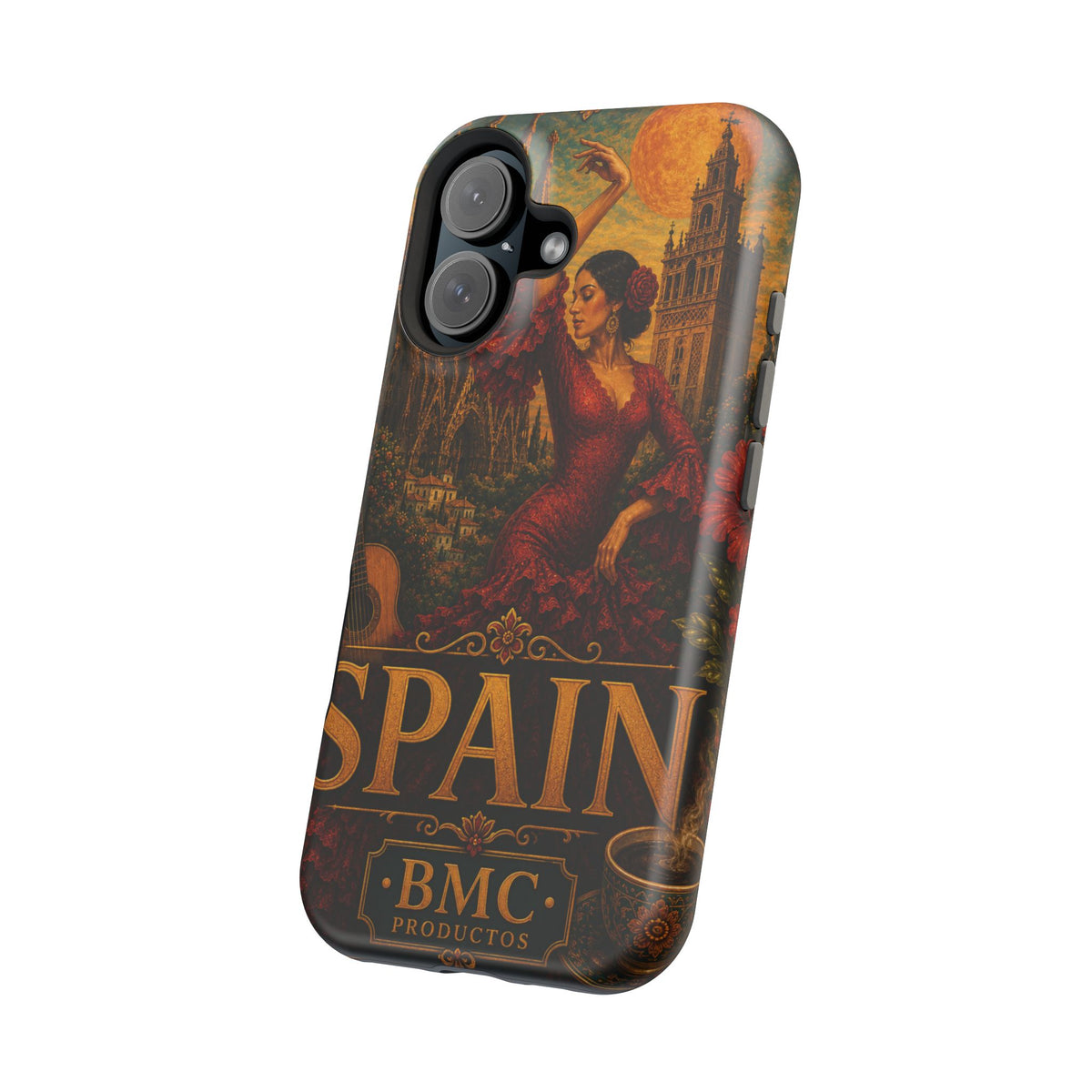 "Reinforced Magnetic Case Spain: Passion, Art, and Flavors That Make You Fall in Love 🎨💃🍷" 