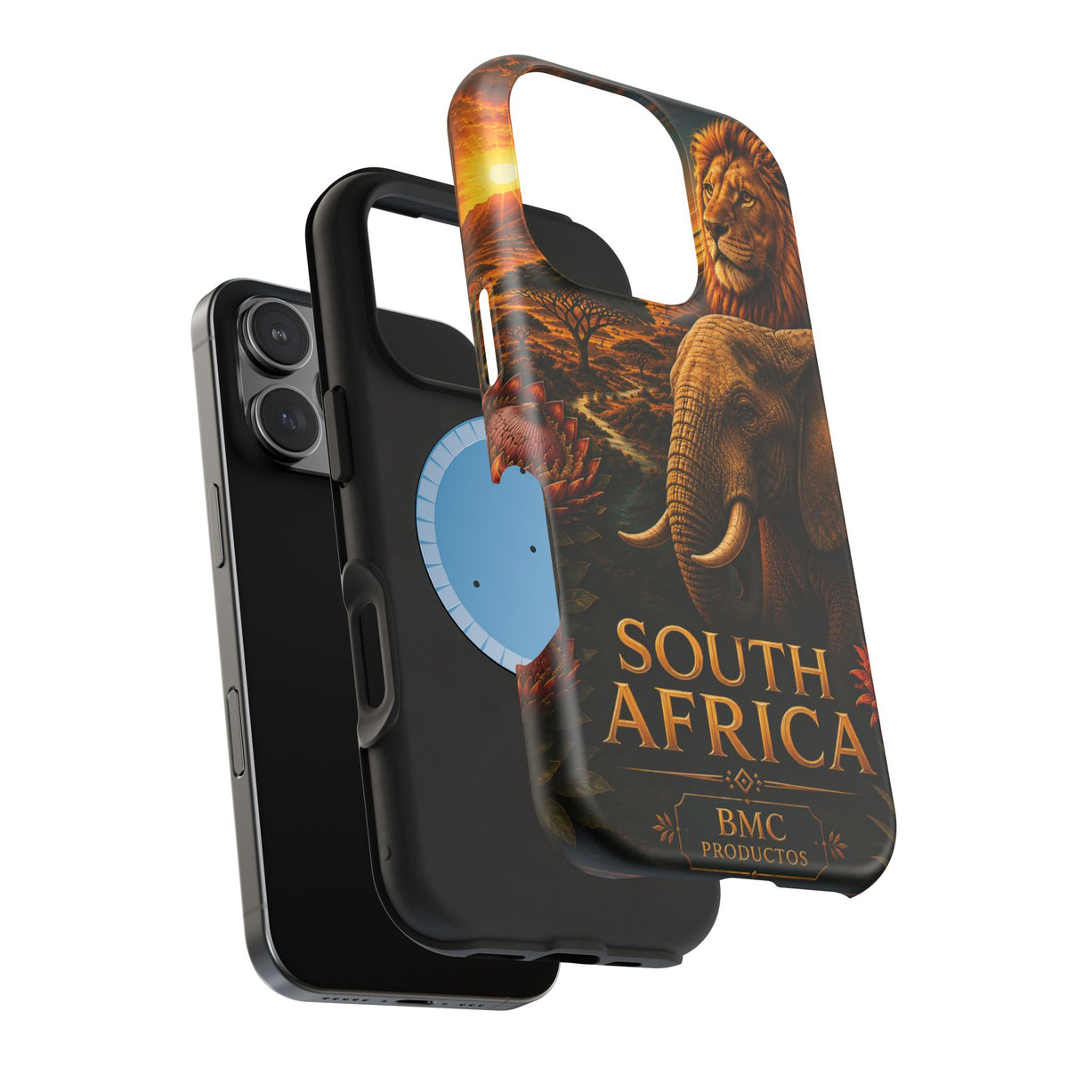 "Reinforced Magnetic Case South Africa 🌍 – A world of adventure and diversity"