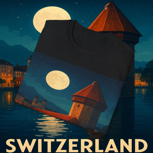 "Camiseta suiza❄️ – Tierra de montañas majestuosas y precisión legendaria"