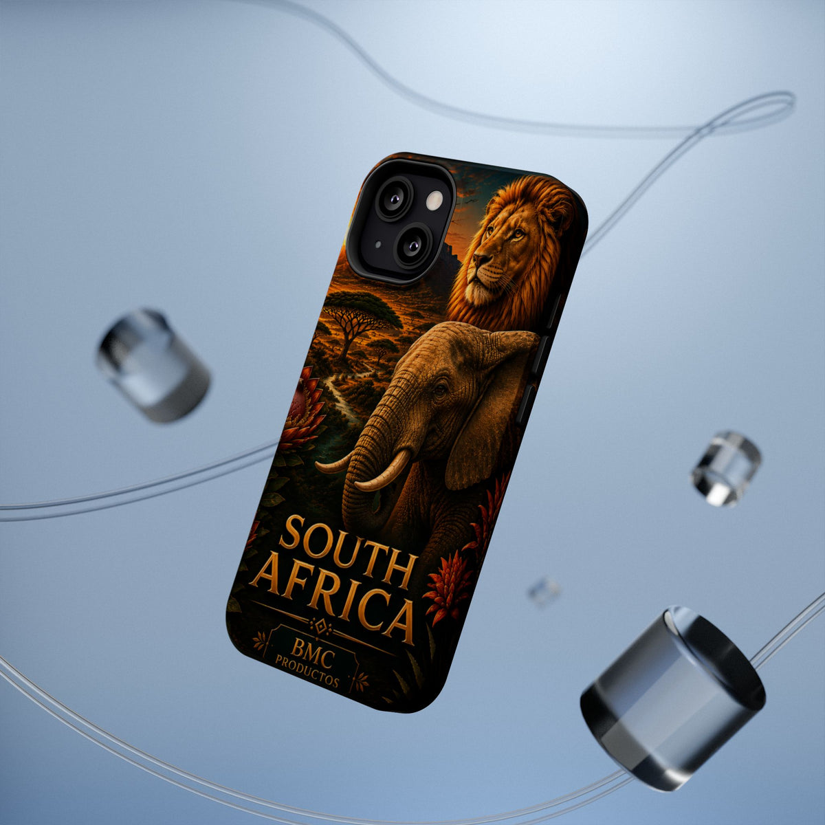 "Reinforced Magnetic Case South Africa 🌍 – A world of adventure and diversity"