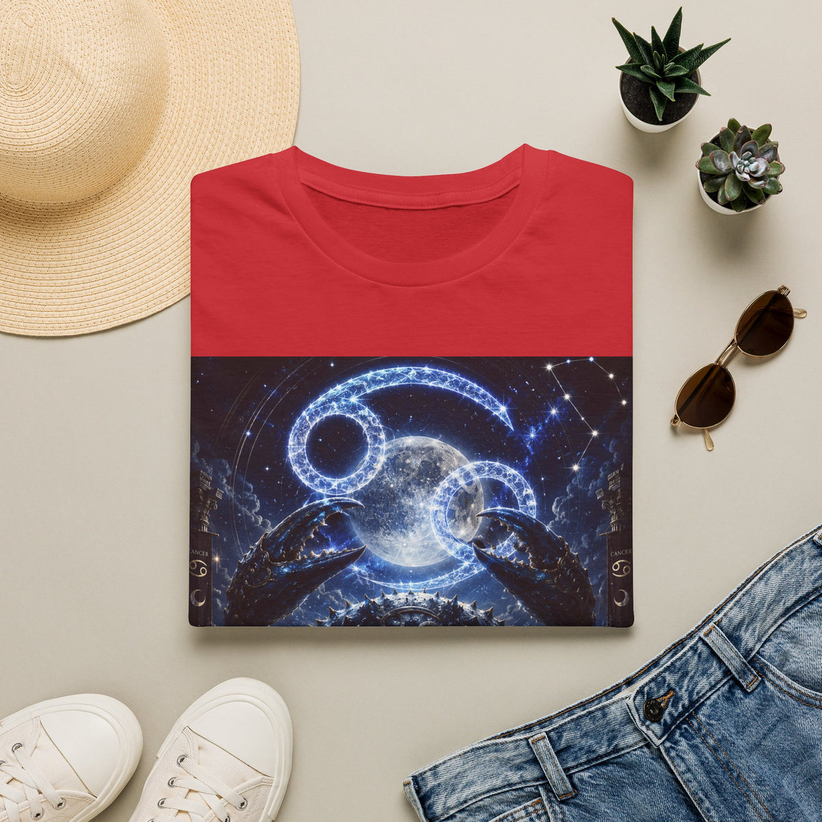 "Camiseta ♋ Cáncer — Guardián de las profundidades"