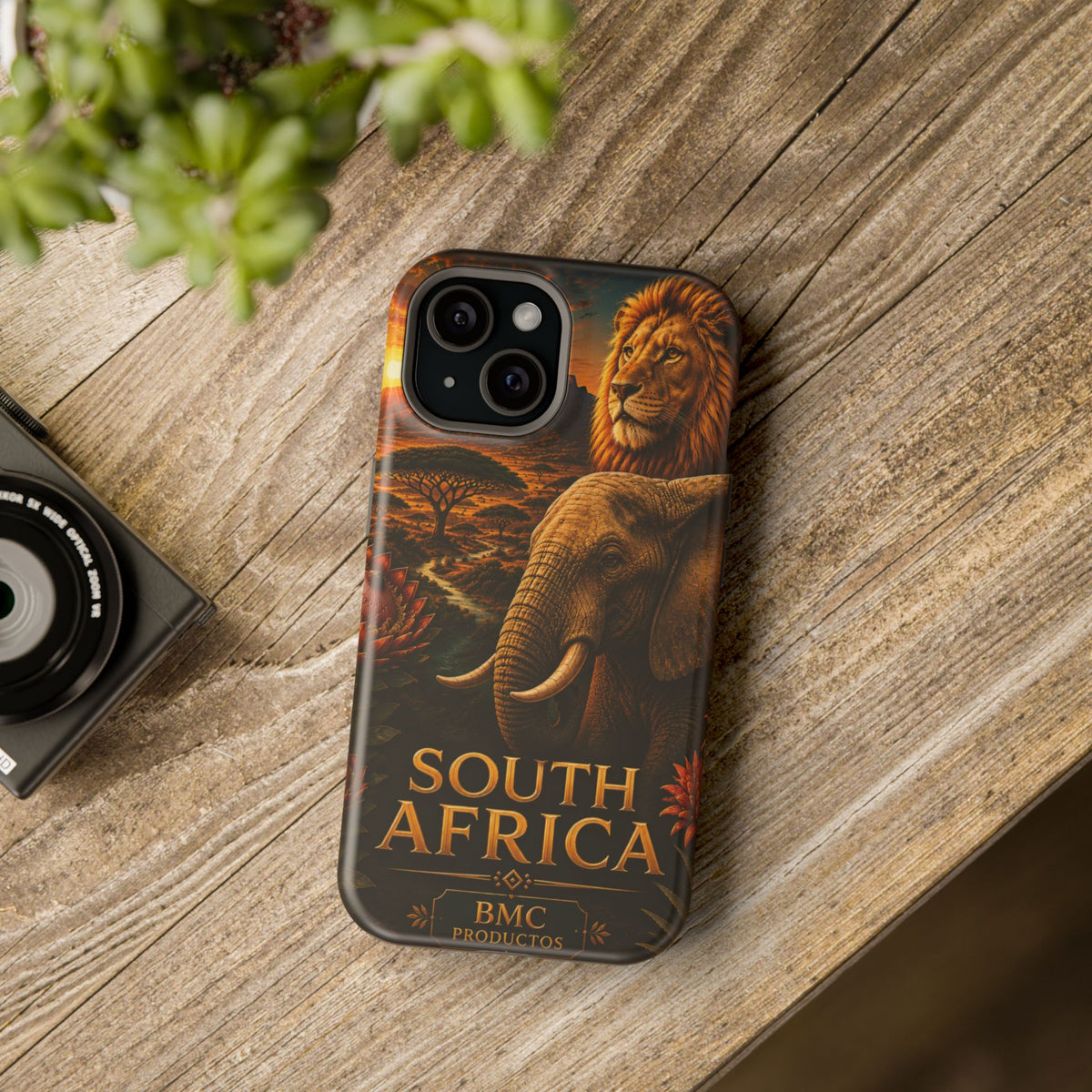 "Reinforced Magnetic Case South Africa 🌍 – A world of adventure and diversity"