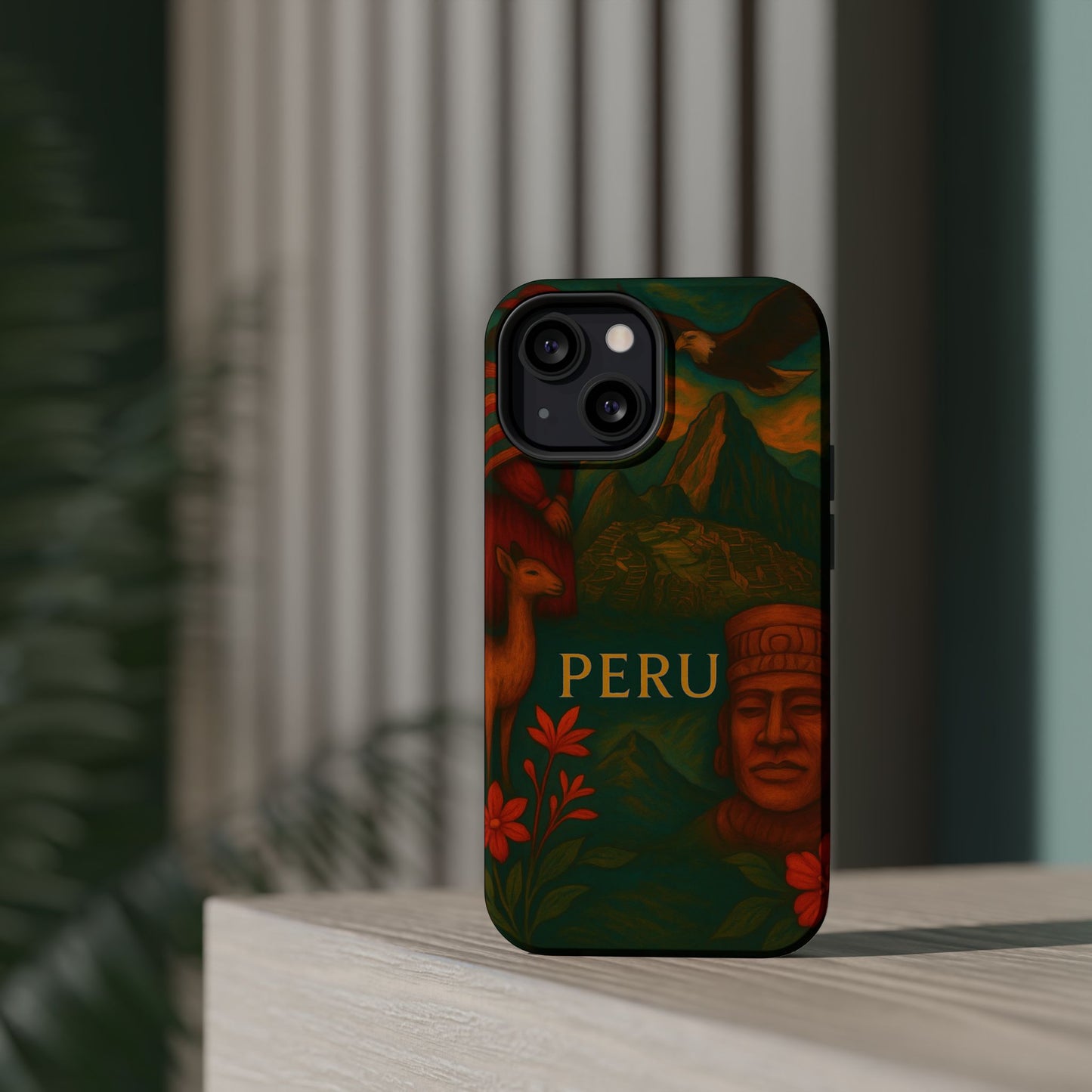 "Funda Magnética Reforzada Perú: Misticismo, Historia y Maravillas Eternas 🏔️🦙🛕"