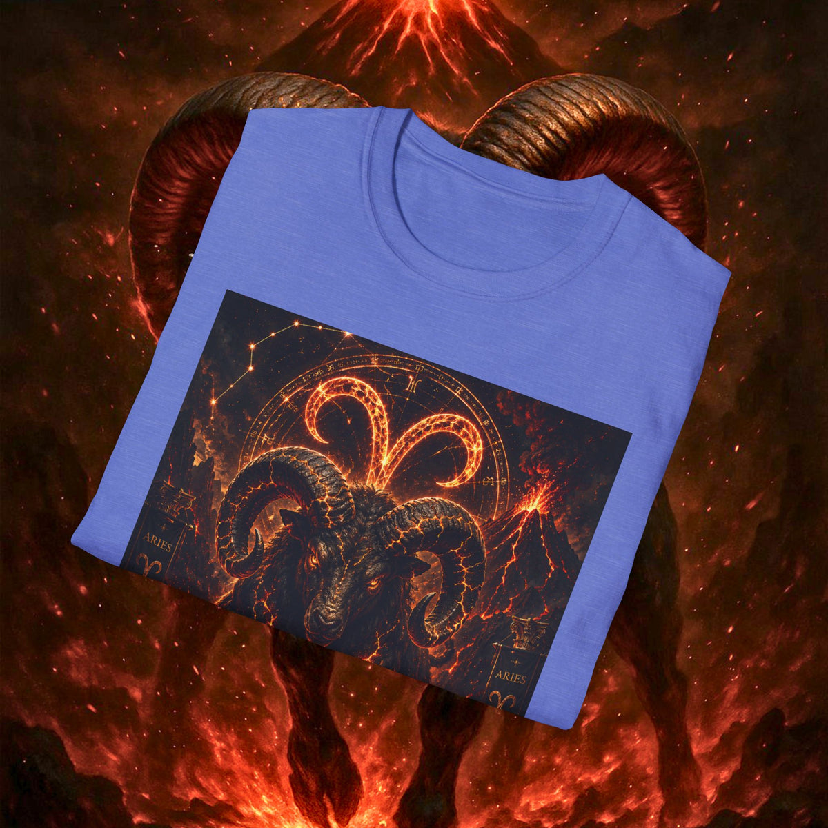 "Camiseta ♈ Aries — Espíritu de fuego"