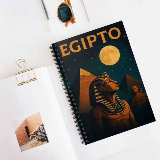 "libreta Egipto Misterio Dorado del Nilo 🏺🌅🐫