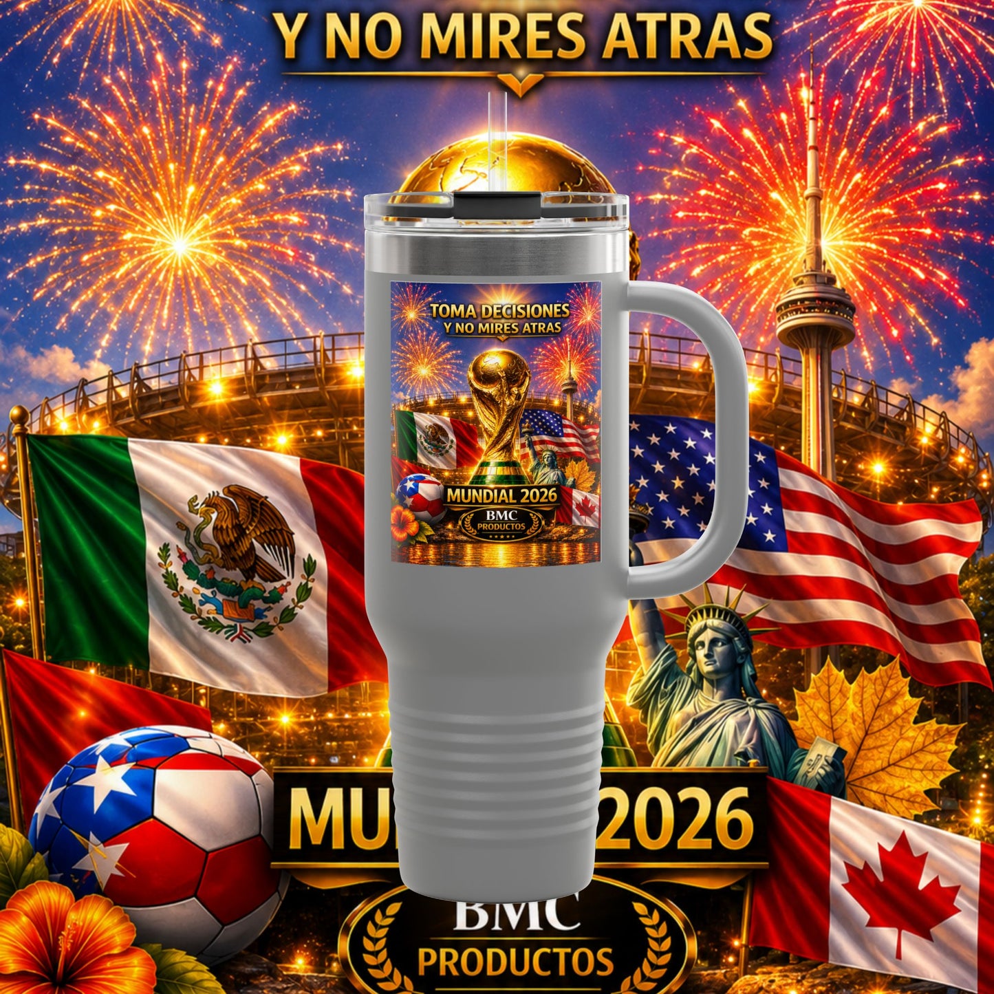 "taza de Viaje Aislada mundial 2026 dia"
