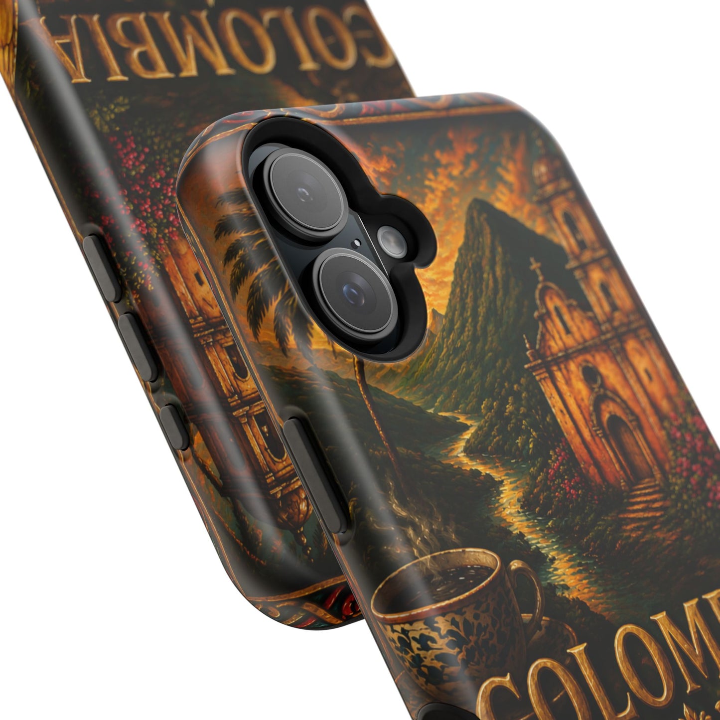 "Funda Magnética Reforzada Colombia: Magia de Colores, Café y Tradición ☕🎨🌄"