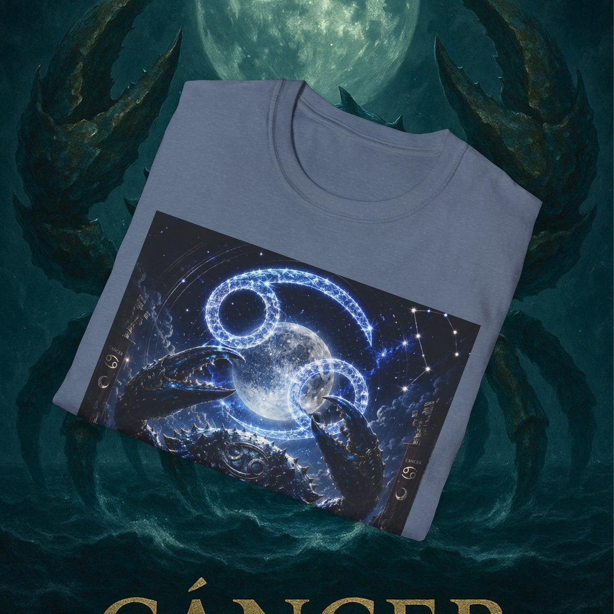 "Camiseta ♋ Cáncer — Guardián de las profundidades"