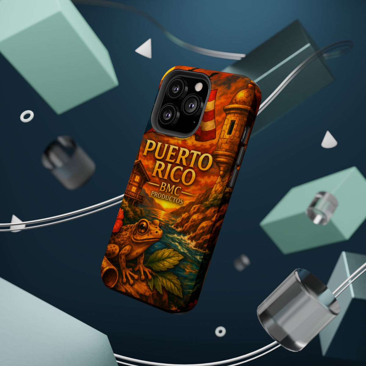 "Reinforced Magnetic Case Puerto Rico – Caribbean rhythm, soul, and color"