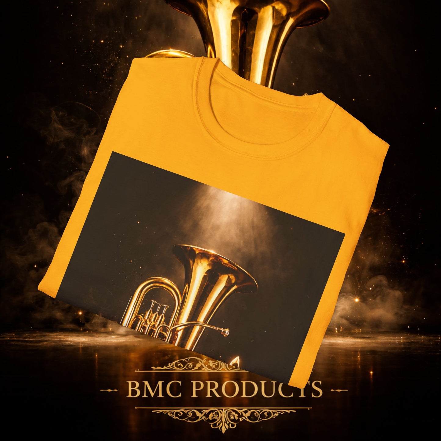 "Camiseta Tuba 🎺🔥 Cuando el alma suena, todo arde.”