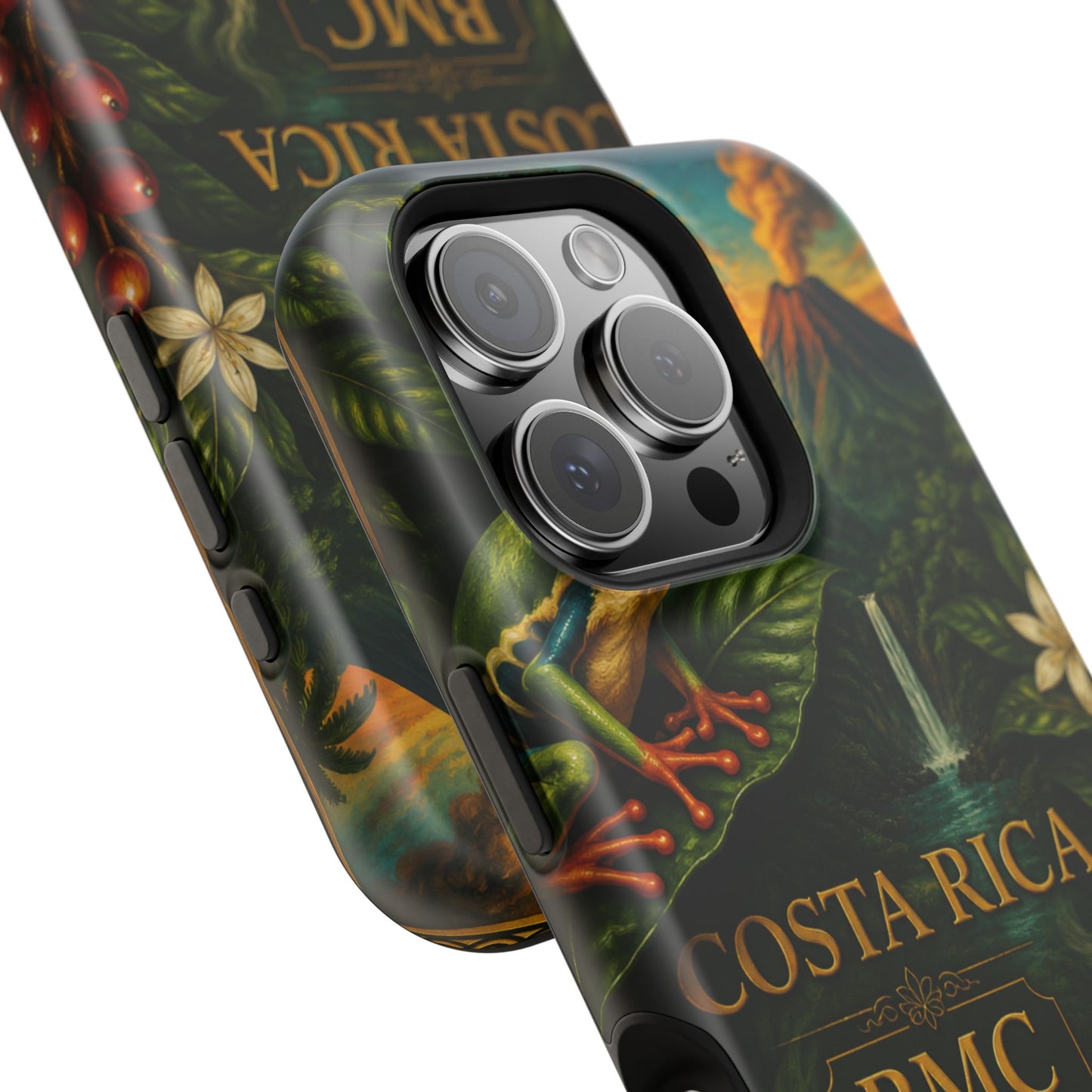 "Funda Magnética Reforzada Magnética Reforzada Costa Rica: Pura Vida entre Volcanes y Selvas 🌋🌴🦜"