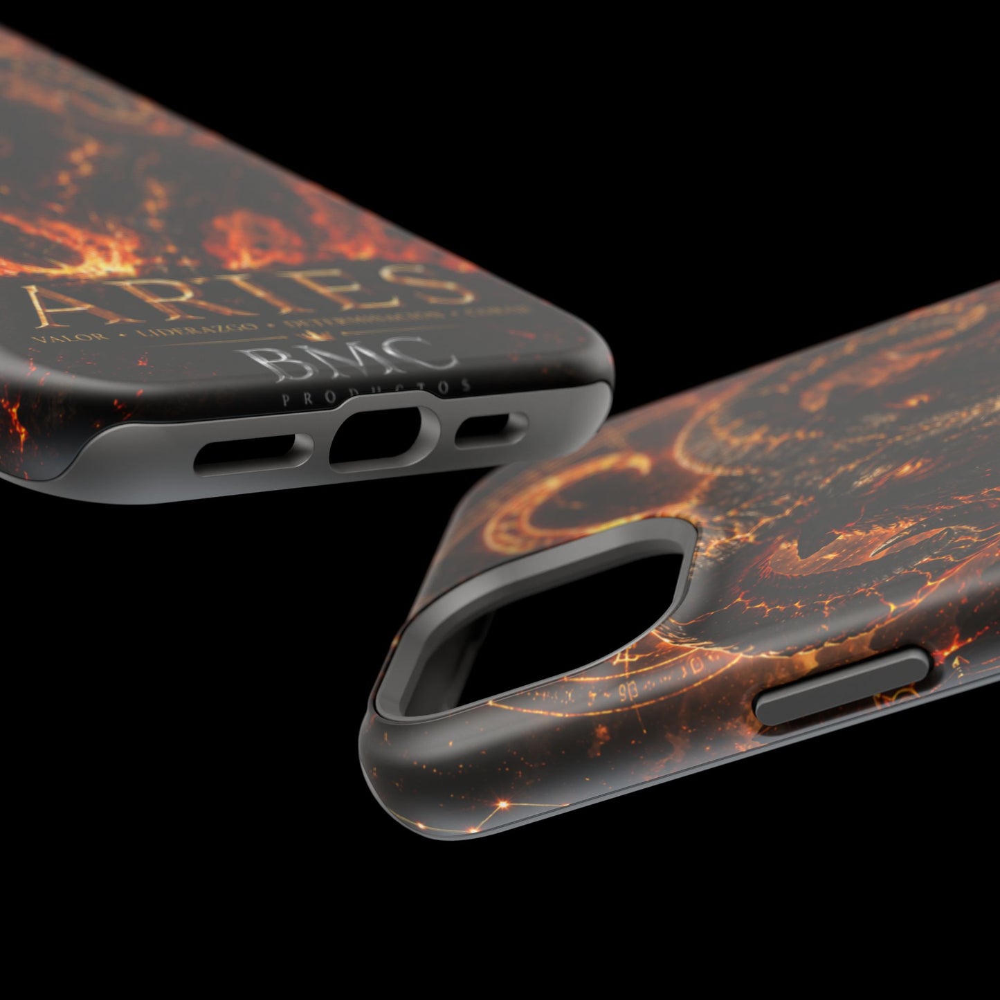 "Funda Magnética Reforzada ♈ Aries — Espíritu de fuego"