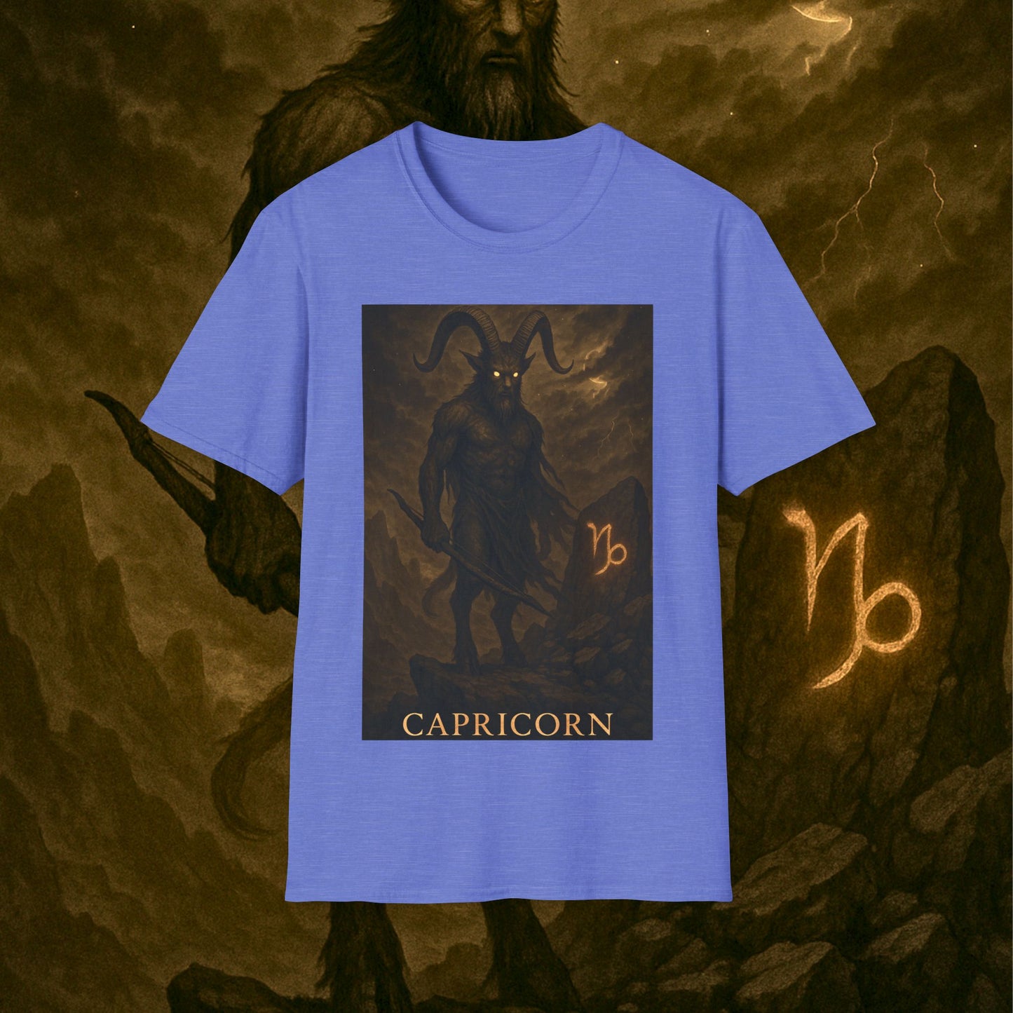 "Camiseta ♑ Capricornio – El Guardián de las Cumbres"