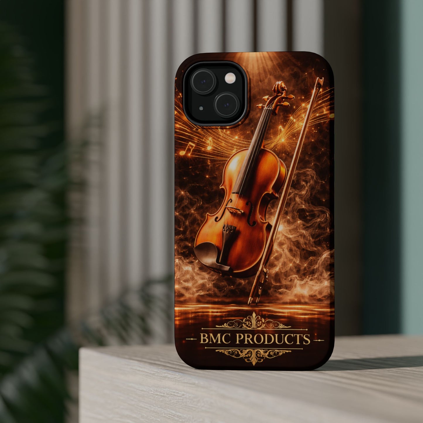 "Funda Magnética Reforzada Magnética Reforzada violin 🎻🔥 “Toca con el alma. Quema con cada nota.” 🔥🎻
