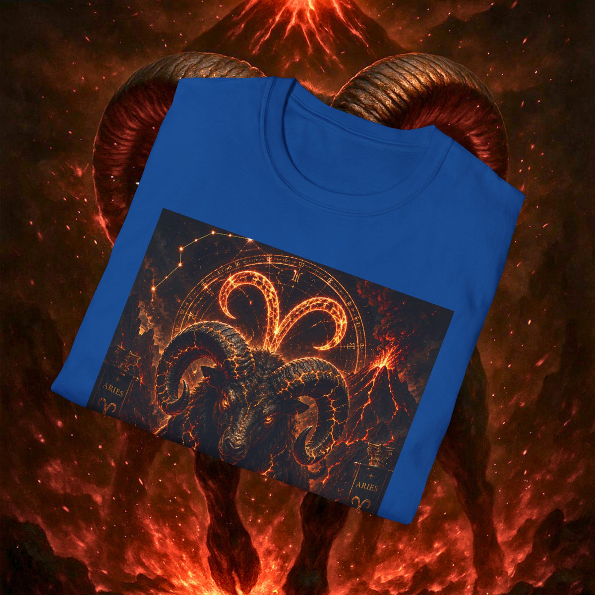 "Camiseta ♈ Aries — Espíritu de fuego"