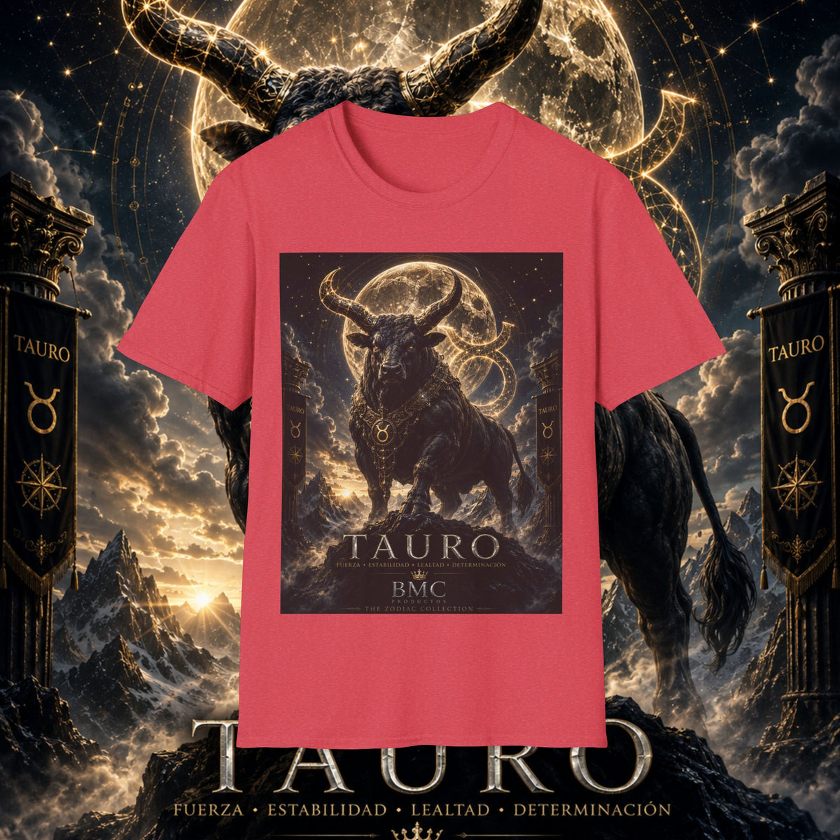"Camiseta ♉ Tauro — Fuerza silenciosa de la tierra"