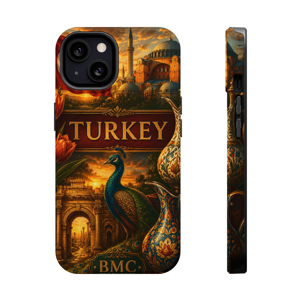 "Reinforced Magnetic Case Turkey✨ – Where East meets West"