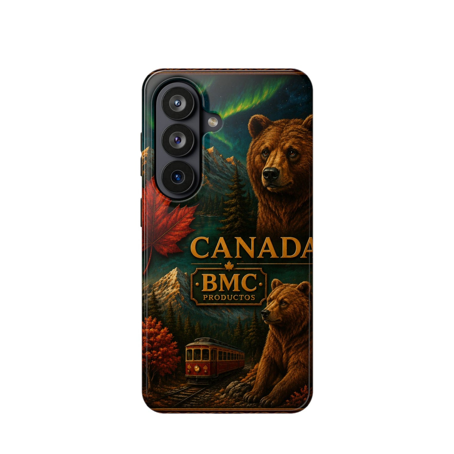 "Funda Magnética Reforzada Magnética Reforzada Canadá: Naturaleza Majestuosa y Espíritu Libre 🍁🏞️🦌"