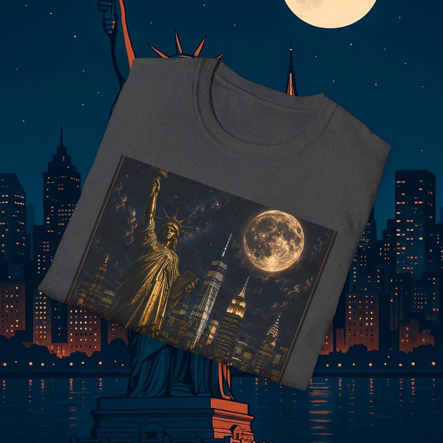 "Camiseta Estados Unidos: Sueños, Libertad y Grandes Horizontes 🗽🏜️🌆"
