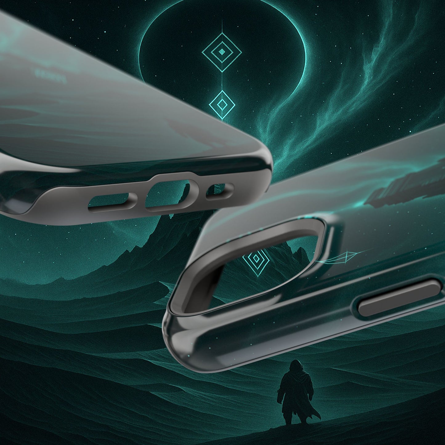 "Funda Magnética Reforzada 🪐Templo del Cosmos""