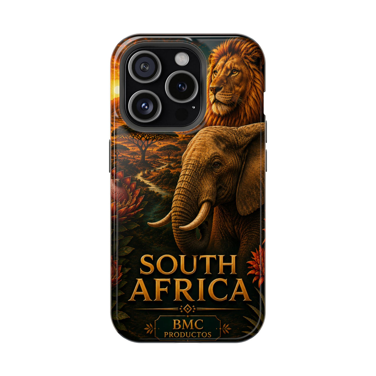 "Reinforced Magnetic Case South Africa 🌍 – A world of adventure and diversity"