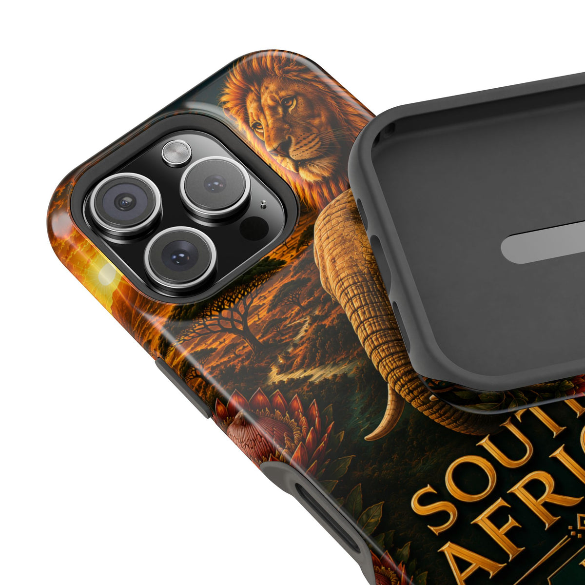 "Reinforced Magnetic Case South Africa 🌍 – A world of adventure and diversity"