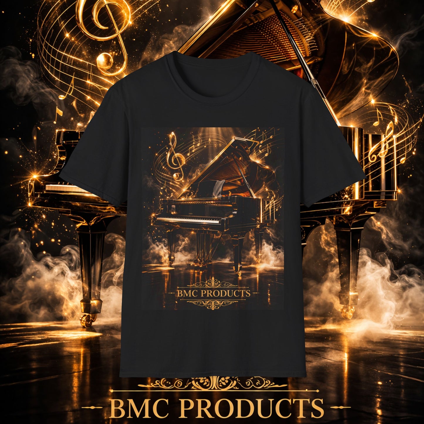 "Camiseta piano 🎹🔥Cuando las manos arden… el alma canta.” 🔥🎹