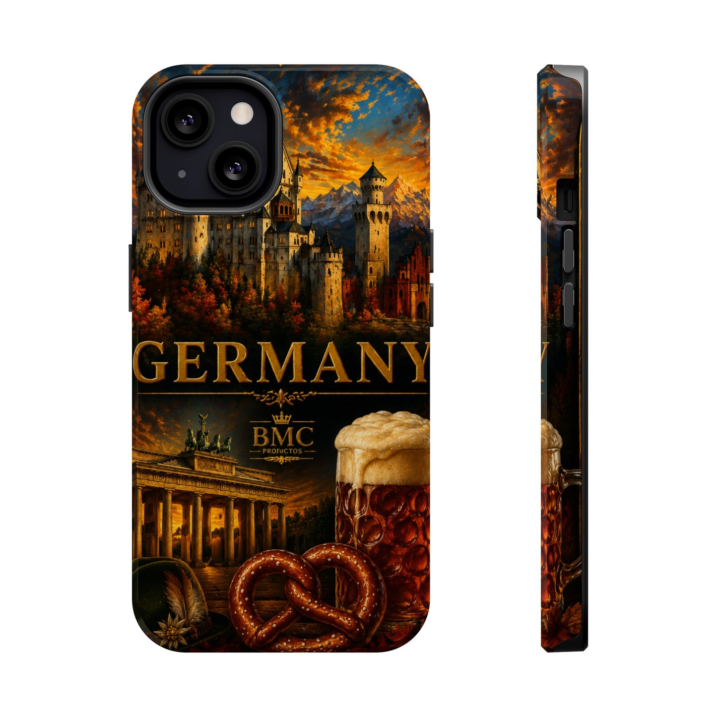 "Funda Magnética Reforzada Alemania: Fortaleza, Historia y Tradición 🎖️🏰🍺"