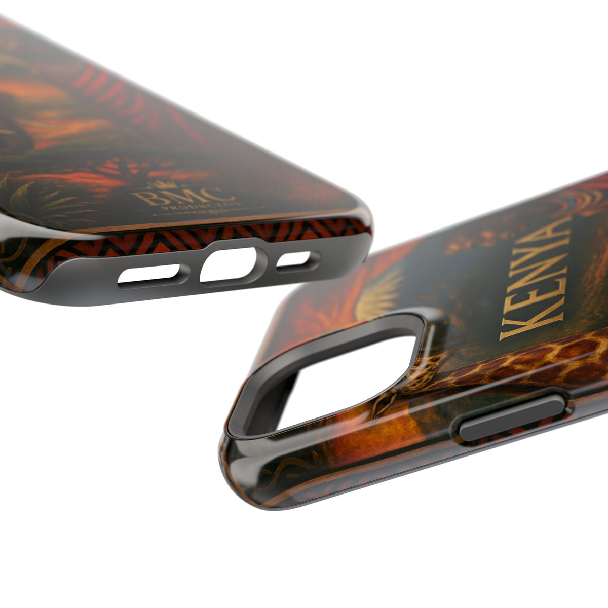"Reinforced Magnetic Case Kenya: Wild Adventure and Land of Infinite Horizons 🦁🌄🏕️"