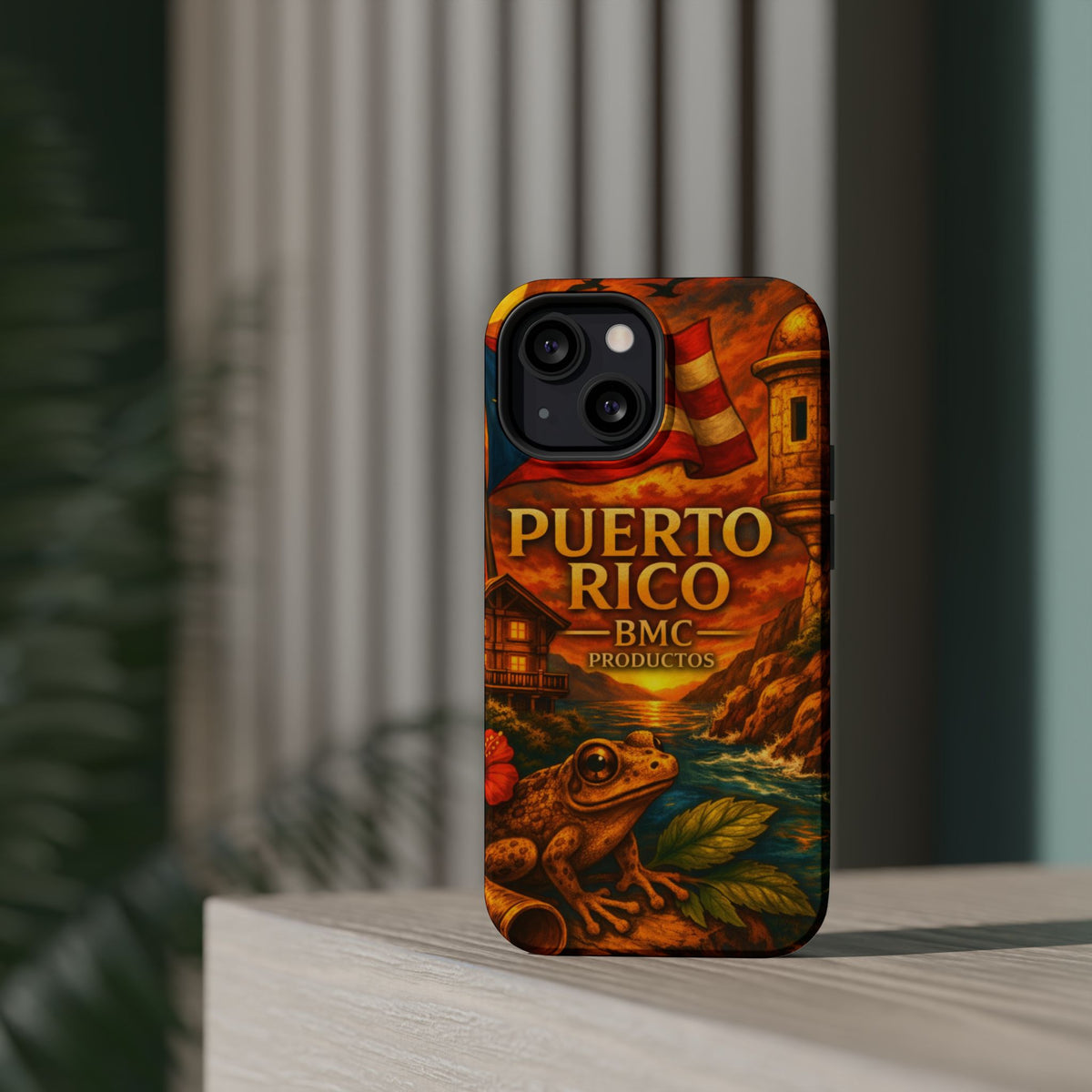 "Reinforced Magnetic Case Puerto Rico – Caribbean rhythm, soul, and color"