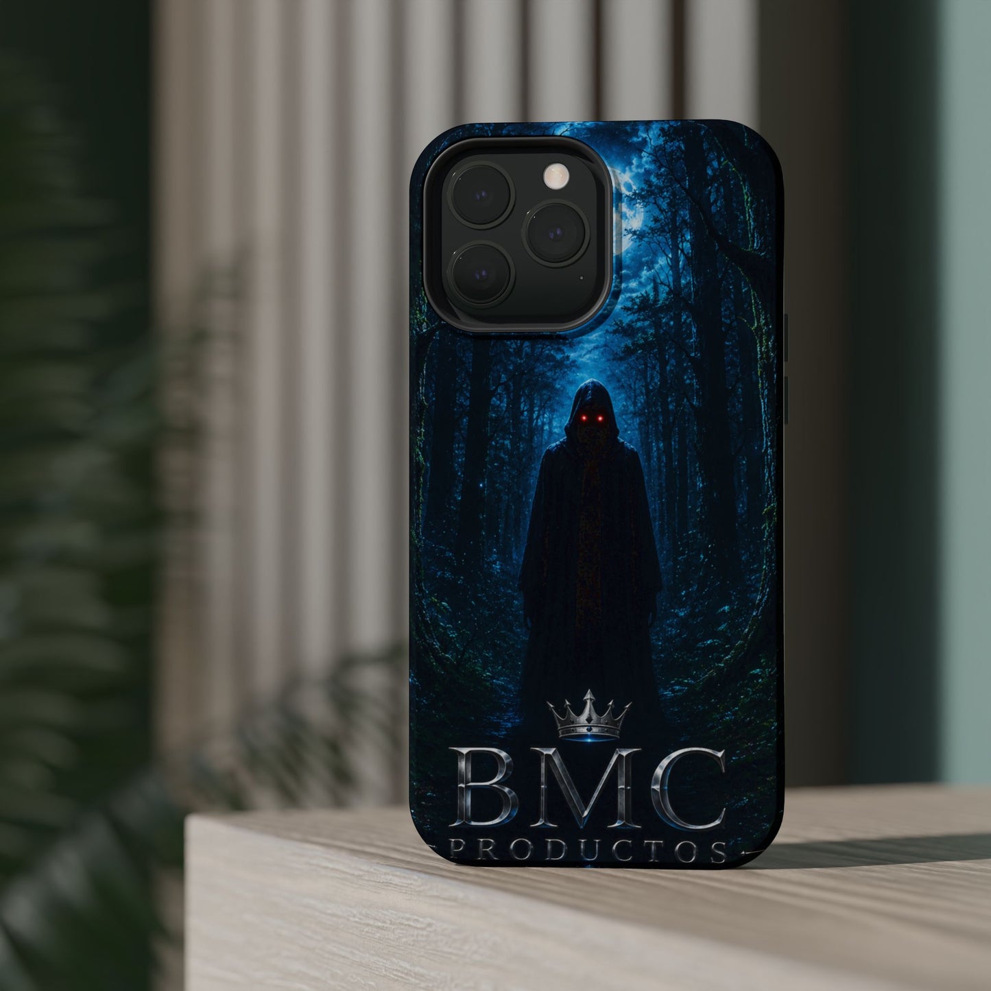 "Funda Magnética Reforzada🖤 El Vigía del Bosque Oscuro"