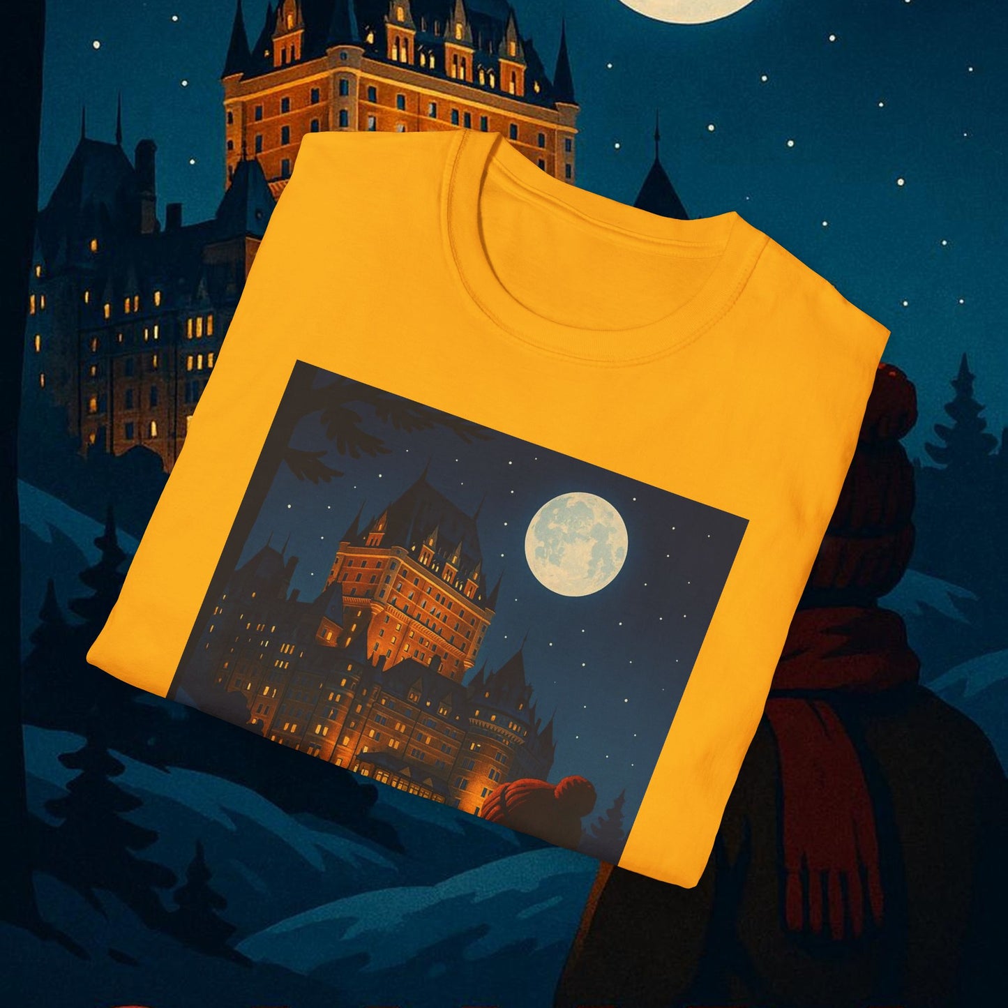 "Camiseta Canadá: Naturaleza Majestuosa y Espíritu Libre 🍁🏞️🦌"