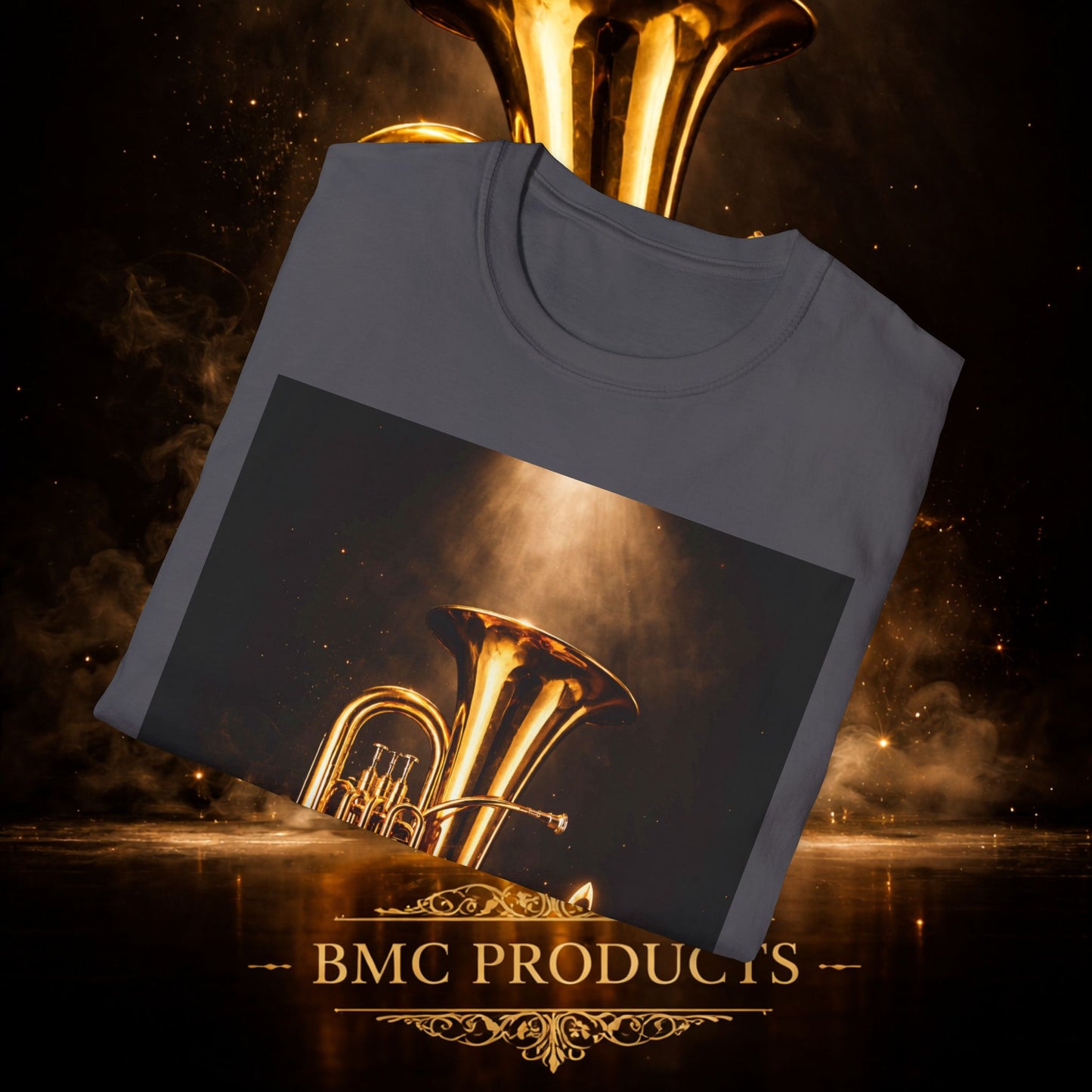 "Camiseta Tuba 🎺🔥 Cuando el alma suena, todo arde.”