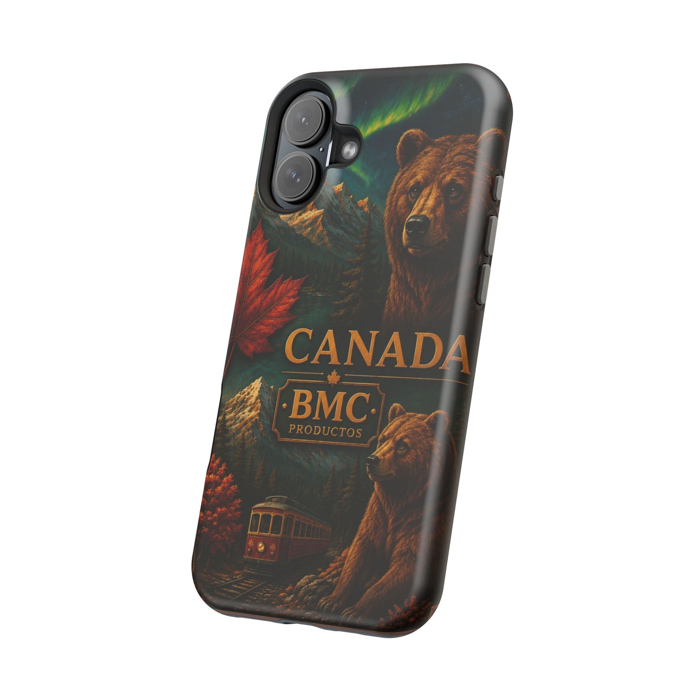 "Funda Magnética Reforzada Magnética Reforzada Canadá: Naturaleza Majestuosa y Espíritu Libre 🍁🏞️🦌"